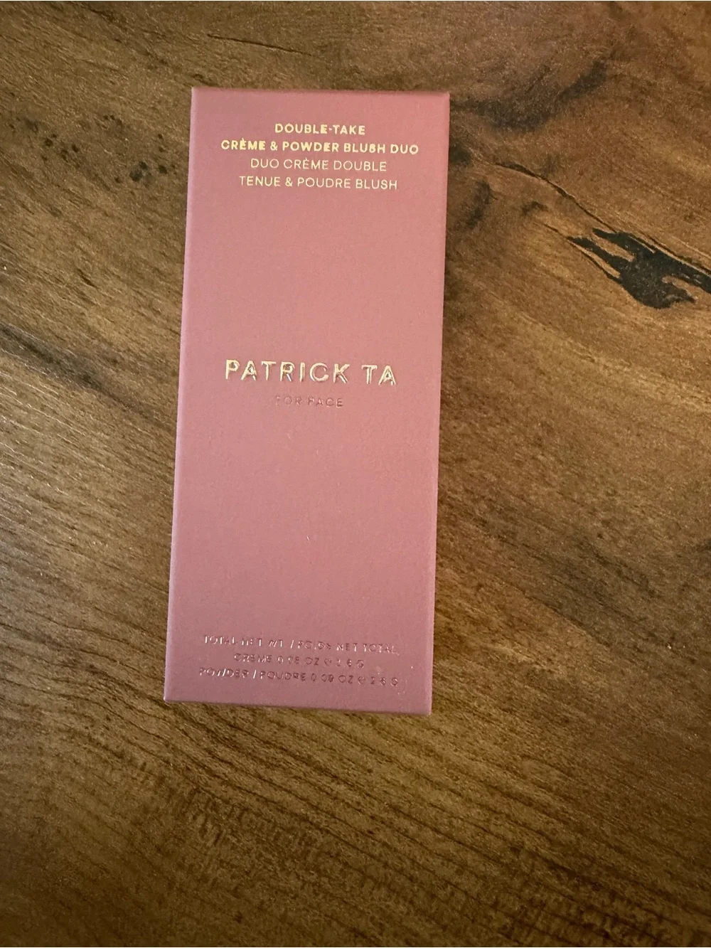 Patrick Ta for Face Mini Double Take Cream and Powder Duo, BNIB